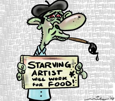 the myth of the starving artist - AARON 